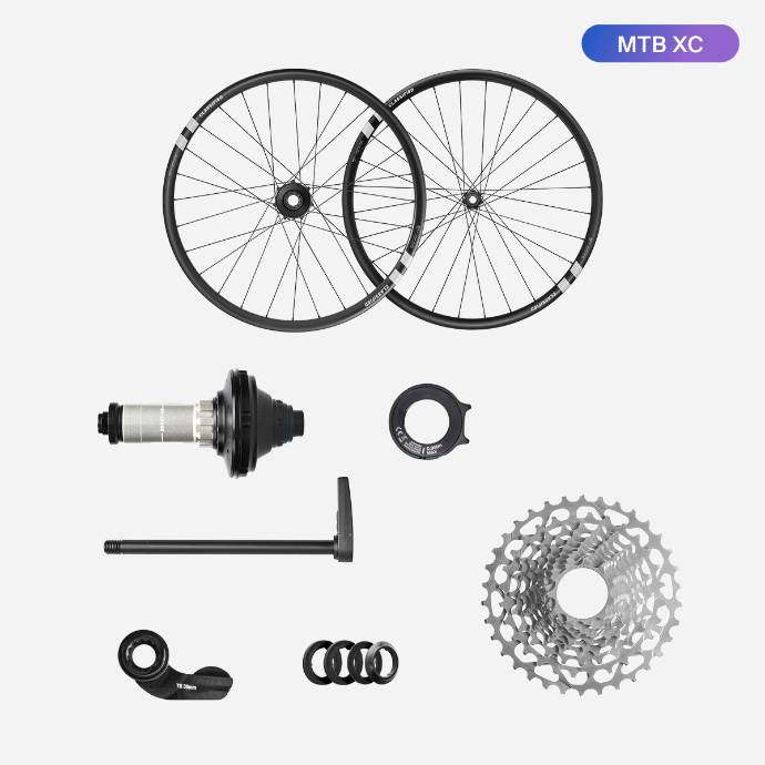 Powershift Hub ETS 148mm with Wheels