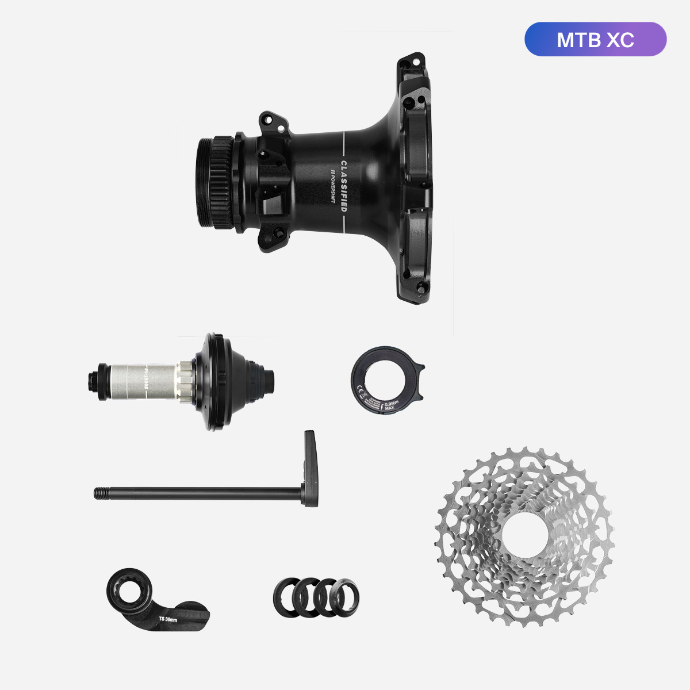 SET: Powershift Hub ETS 148mm with Hubshell