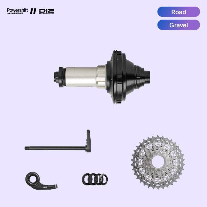 SET: Powershift Hub ETS 142mm without Hubshell (Shimano integration)