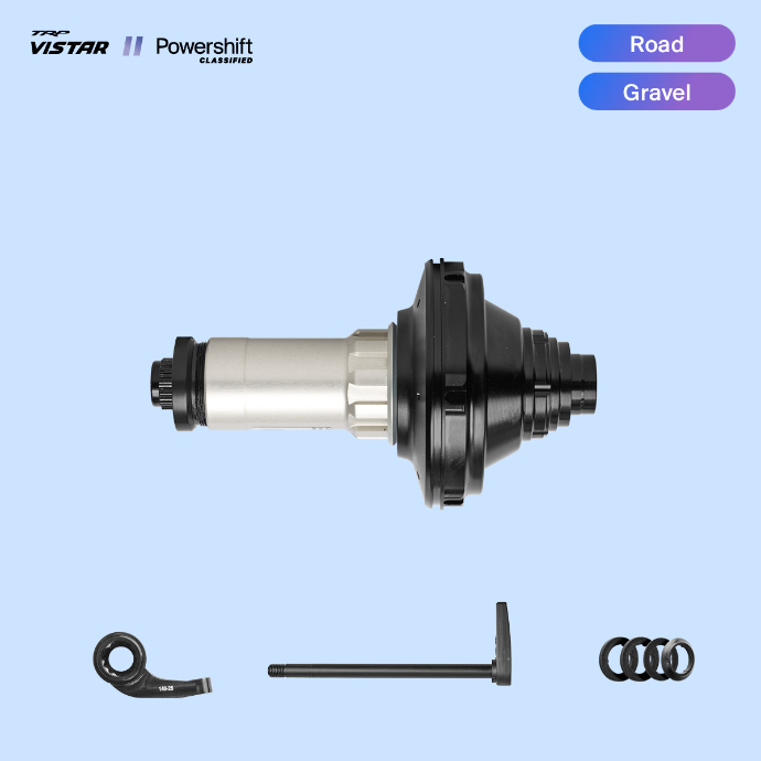 SET: Powershift Hub ETS 142mm without Hubshell (TRP Vistar)