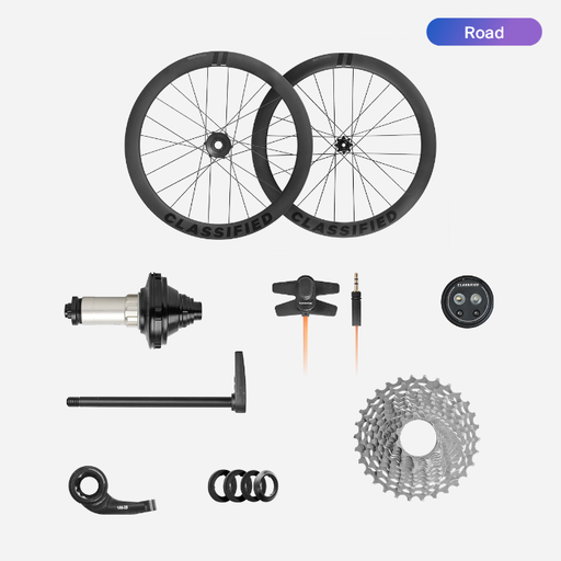 SET: Powershift Hub ETS cassette 142mm with Wheels