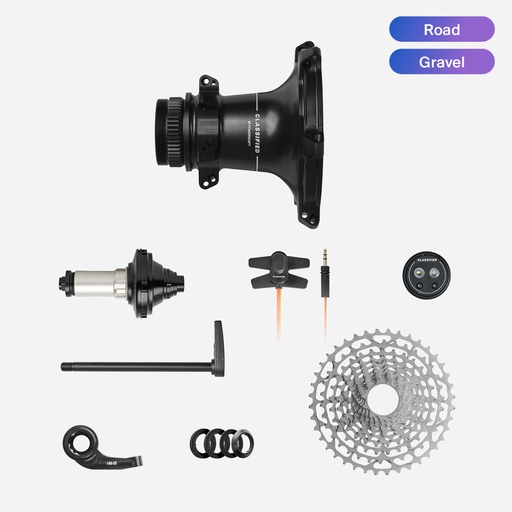 SET: Powershift Hub ETS 142mm with Hubshell